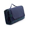 Picnic Tartan Blanket  NavyGreen