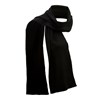 Black Merino Scarf