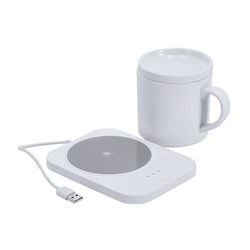 Cup warmer with wireless charger
