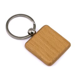 Frontier Square Keyring