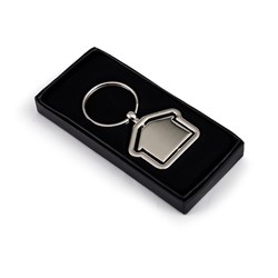 Twirling House Keyring